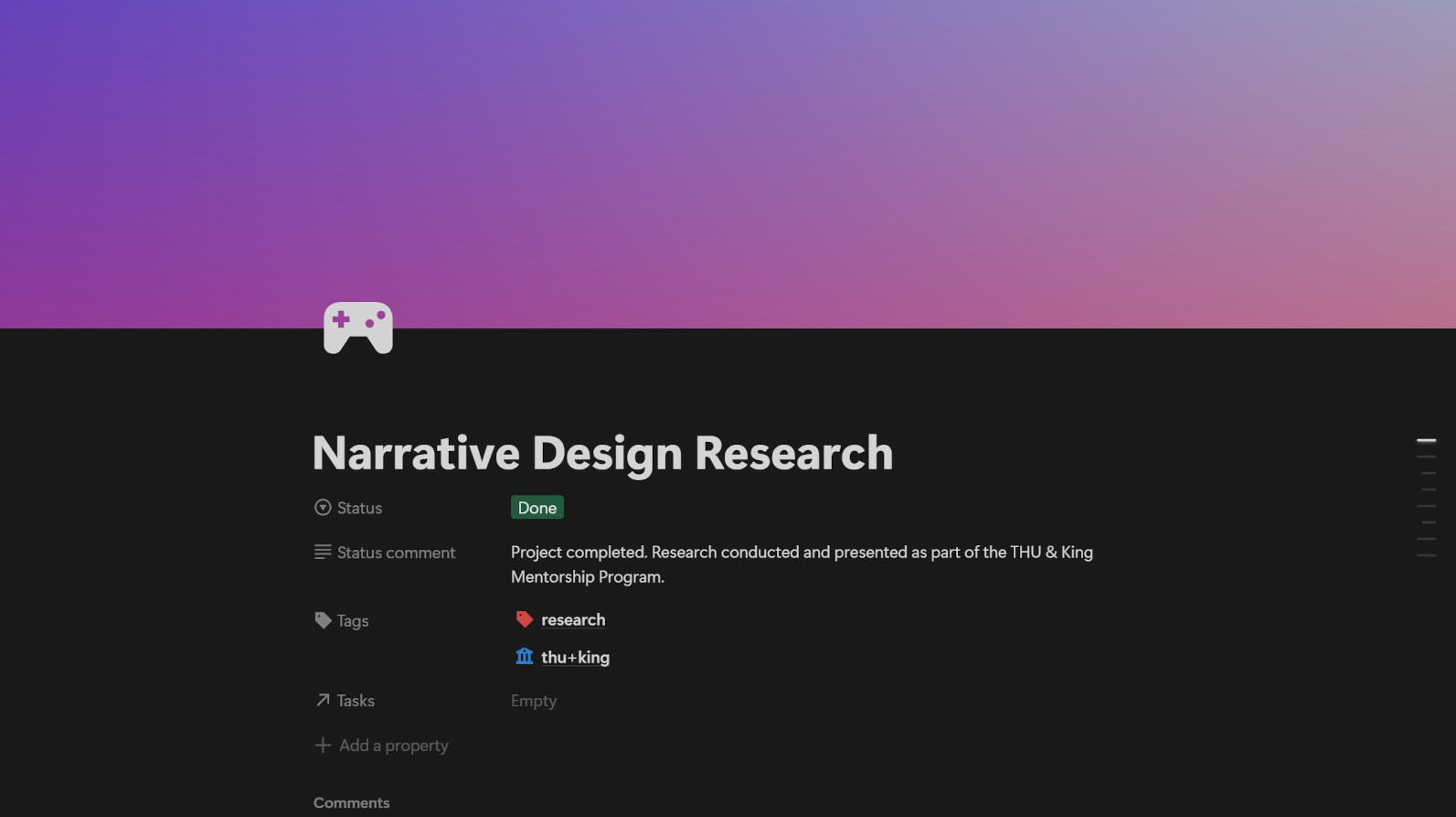 Narrative Design Research